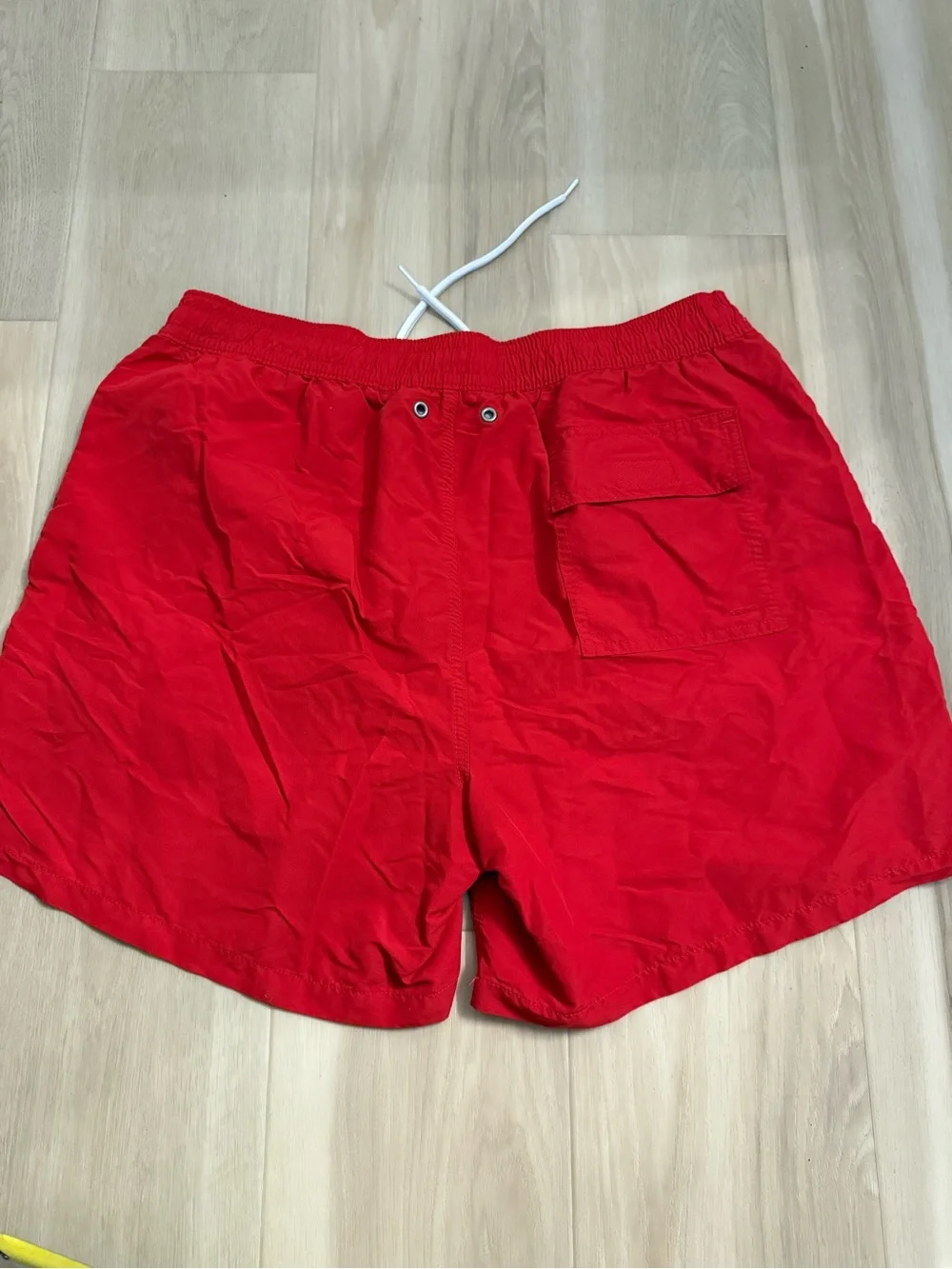 Polo by Ralph Lauren Navy Swim Shorts with Red Trim